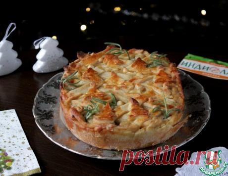 Пирог " Жюльен с индейкой" – кулинарный рецепт