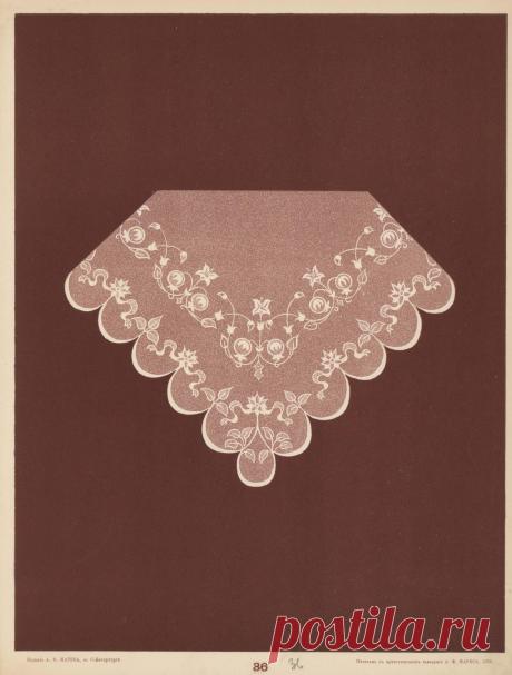 Книга - "Вышивка ( 1905 г)".