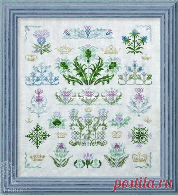 Owlforest - King Thistle XSD-Вышивка крестиком Связь / загрузка (не могу опубликовать новую ветку, только ответ) -Рисунки для вышивки крестиком Repaint-PinDIY