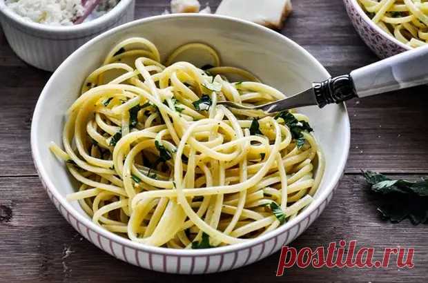 Макароны с чесноком — 7 пикантных рецептов - Будет вкусно - Социальная сеть 