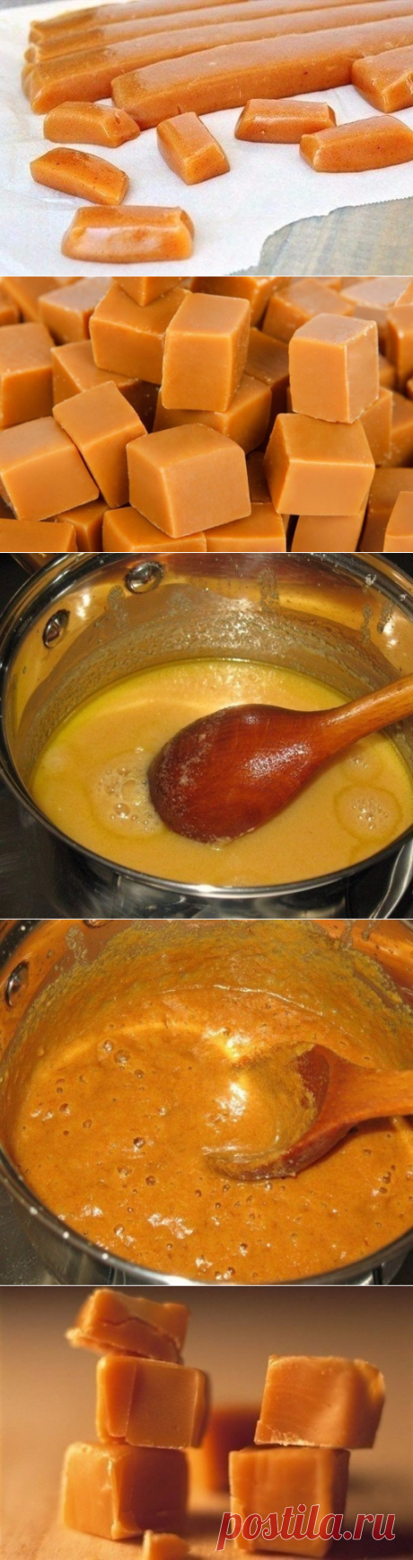 Как приготовить ириски тянучки - рецепт, ингредиенты и фотографии