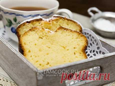 Нежный кекс на кефире