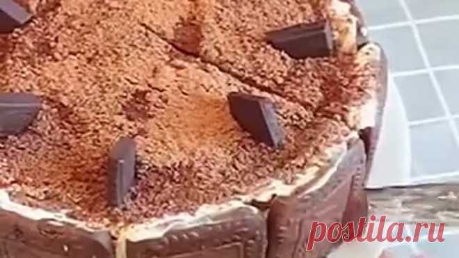 Торт без выпечки за 5 минут ( рецепт )