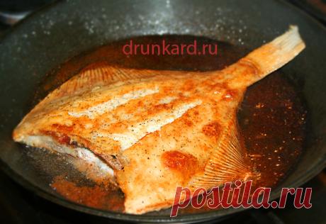 Как пожарить камбалу | Поварёшки