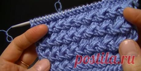 Красивые и простые узоры спицами *Дорожки*