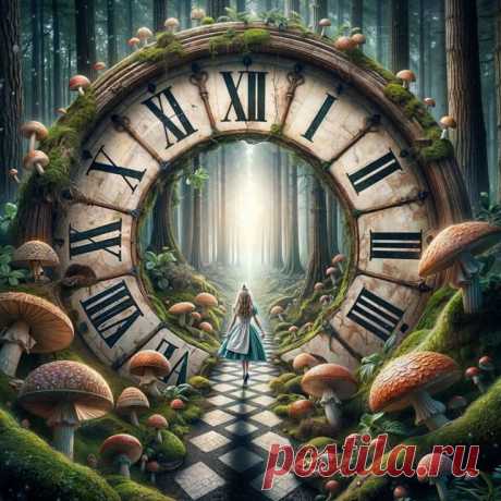Пин на доске ALICE’S WONDERLAND