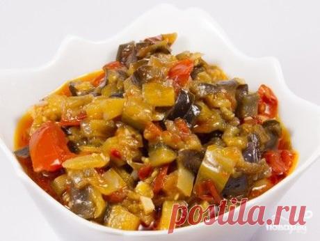 Икра из баклажанов на зиму - пошаговый кулинарный рецепт на Повар.ру