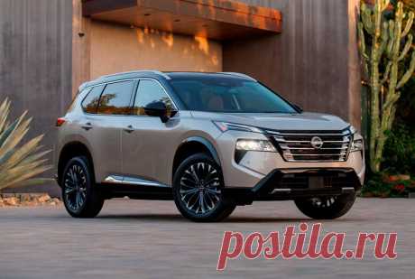 Кроссовер Nissan Rogue 2024: фото, цена, характеристики