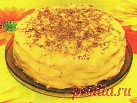 Сказочно вкусный торт с творожным заварным кремом 
 
Ингредиенты: 
для теста: 
-100 г сливочного масла; 
-2 ст. л. сметаны; 
-2/3 стакана сахара; 
-1 яйцо; 
-1 ст. л. меда; 
-0,5 ч. л. соды; 
-200 г муки. 
для крема: 
-1 яйцо; 
-2/3 стакана сахара; 
-2 ст. л. муки; 
-100 г сливочного масла; 
-500 г жирного творога. 
 
Приготовление:
Яйцо растираем с сахаром, смешиваем с мукой. Растираем с размягченным сливочным маслом. 
Творог несколько раз пропускаем через мясорубку (прот...