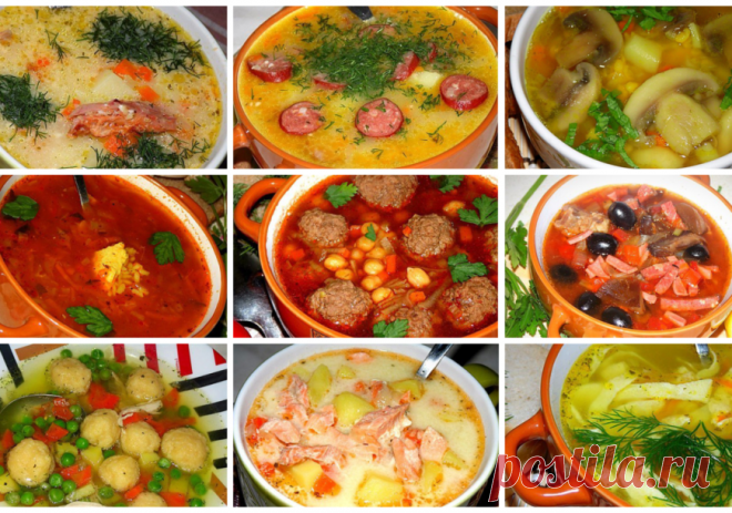 Рецепты 10 самых вкусных суповОбязательно сохраните эту редкую подборку