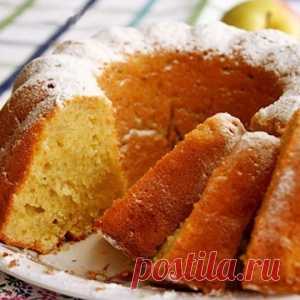 ЯБЛОЧНЫЙ КЕКС НА СМЕТАНЕ