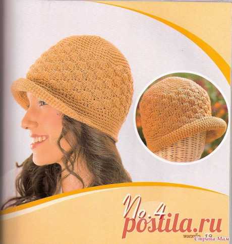 Crochet and knitting hat 2 - Страна Мам