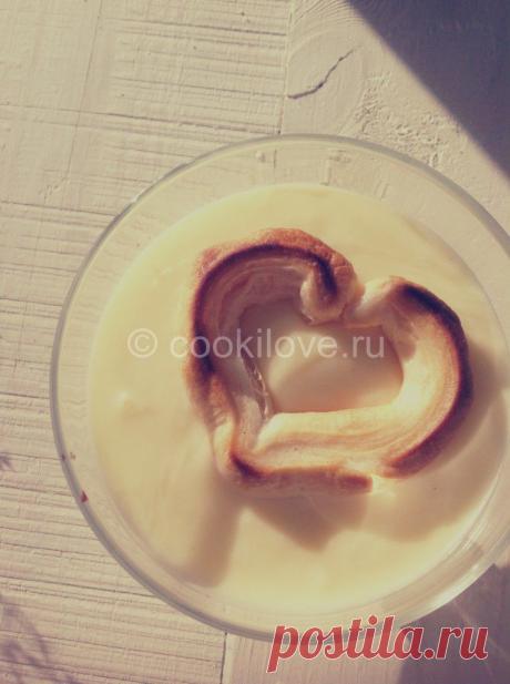 Сердечки с английским кремом для любимых! Рецепт! | Cook I Love