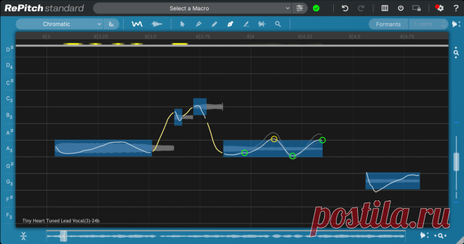 Synchro Arts RePitch v1.5.13 Win   | 23.6 MB

Synchro Arts RePitch is one of the best pitch correction plugins available in the market that is equally powerful and easy to use, yet delivers an exceptional degree of transparency. You can carry out fine pitch, time, and vibrato adjustments in a span of a few seconds, which guarantees you the last word in your vocal tuning. Due to the advanced technology that has been incorporated in RePitch