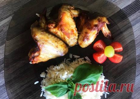 Куриные крылышки в духовке в медово - горчичном соусе - пошаговый рецепт с фото. Автор рецепта Катерина . - Cookpad