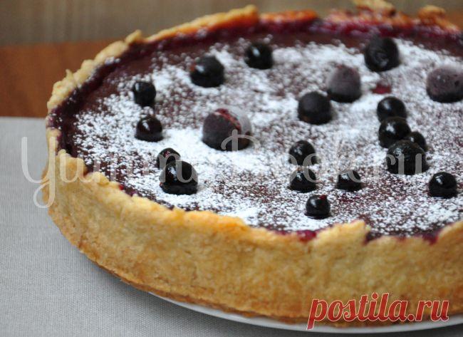 Пирог со смородиной.