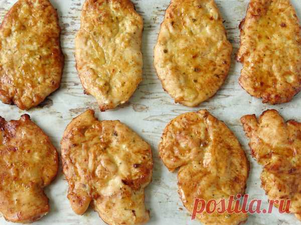 Маринованные куриные отбивные