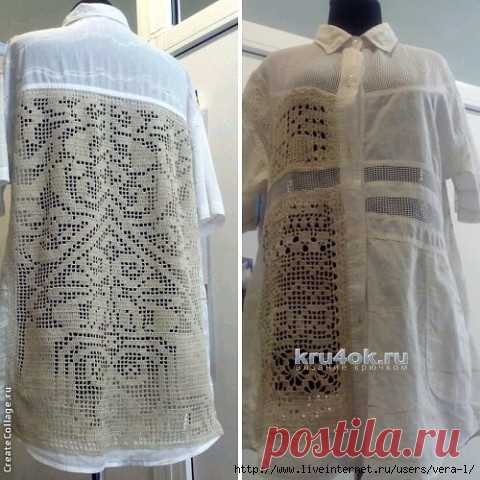 Блуза в стиле пэчвок