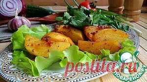 Картофель, запеченный в помидорном соусе - кулинарный рецепт