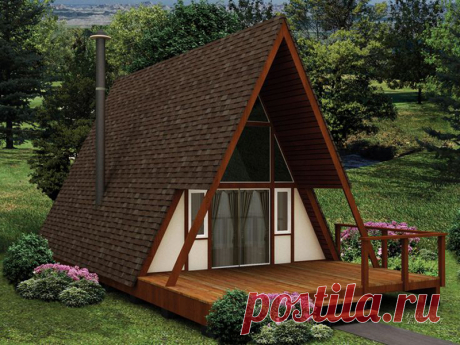 30 Amazing Tiny A-frame Houses | DesignRulz