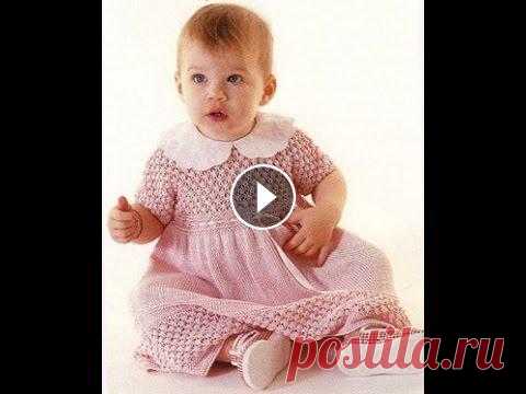 Вязаное Платье для Девочки Спицами 2019 / Knitted Dress for Girl with Knitting Needles Вязаное Платье для Девочки Спицами смотрится чарующе и оригинально. Ваша красавица притянет взоры, когда будет одета в изделие ручной работы. К ее мил...