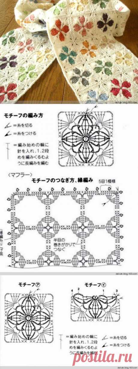 【转载】从日本图案的围巾 - penny的日志 - 网易博客
