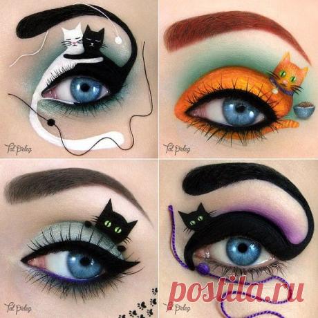 Необыкновенный макияж художницы-визажиста Тал Пелег