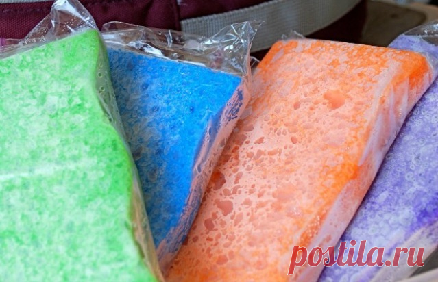 18 неожиданных способов использования кухонной губки