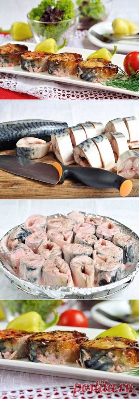 Скумбрия запеченная.