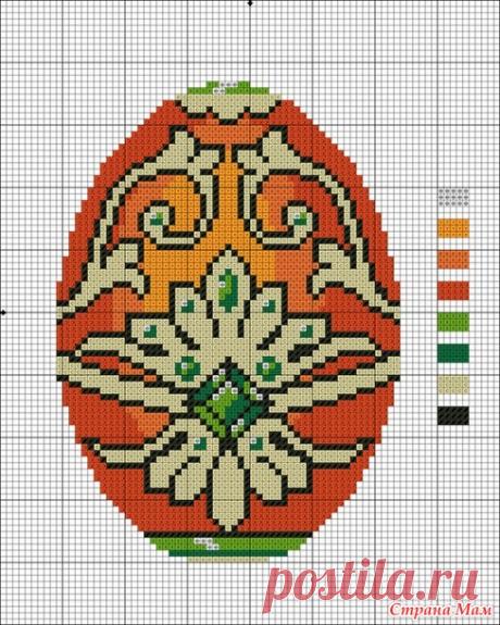 Орнамент "Faberge Egg" - Бискорню и другие "кривульки" - Страна Мам