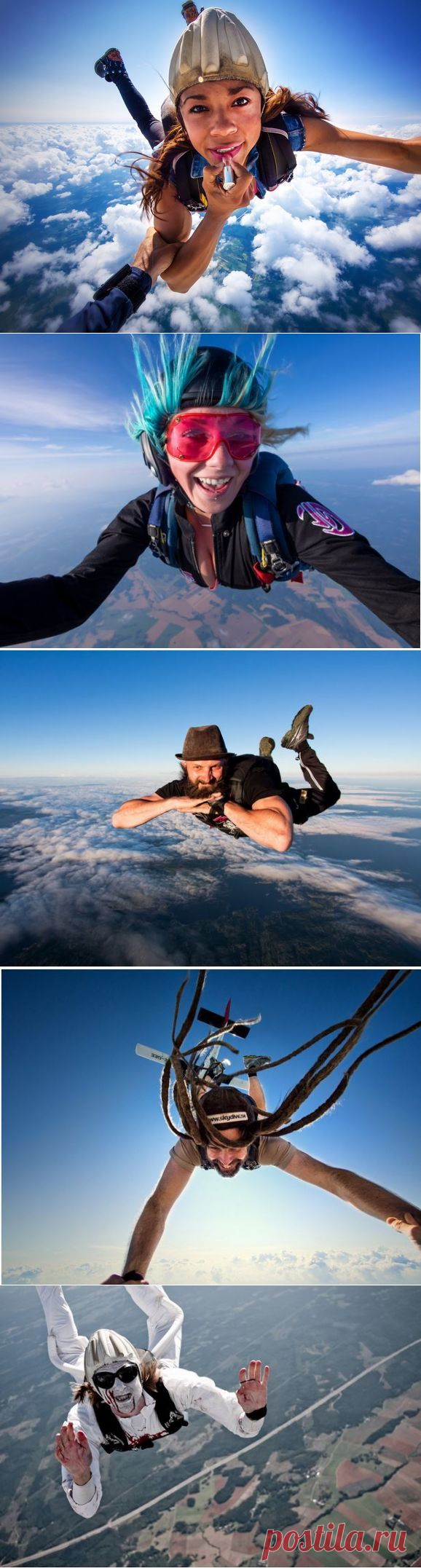 В свободном падении… Работы фотографа-парашютиста Дэвида Бенгтссона (David Bengtsson) — Фотоискусство