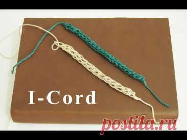 Crochet || Tutorial Merajut I-Cord || How To Crochet an I-Cord