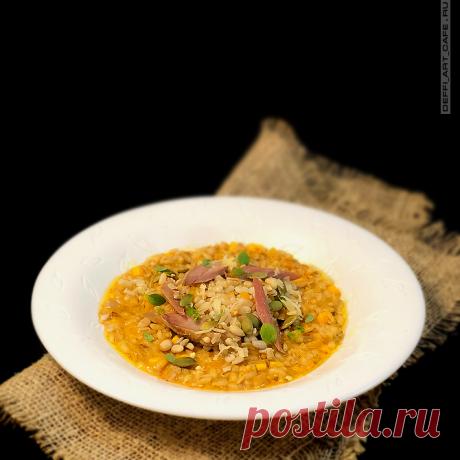 ПЕРЛОВКА С ТЫКВОЙ И УТКОЙ. ДВА СПОСОБА. | DEFFI_ART_CAFE