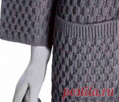 Плотный узор спицами. Узор спицами для верхней одежды | Домоводство для всей семьи.