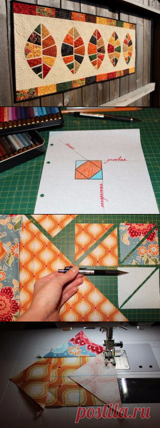 Как правильно кроить, сшивать и гладить блоки в пэчворке