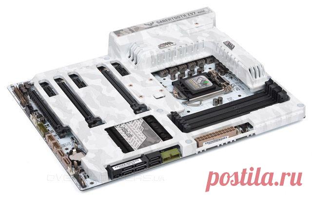 Материнские платы - Обзор материнской платы ASUS Sabertooth Z97 Mark S. Ограниченное издание в «арктическом» камуфляже | Overclockers.ua