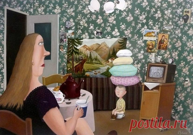 Дом - конфетка и маленький мальчик с потерянными иллюзиями