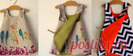 Платье-конверт...........размер  от 1месяца до 10 лет