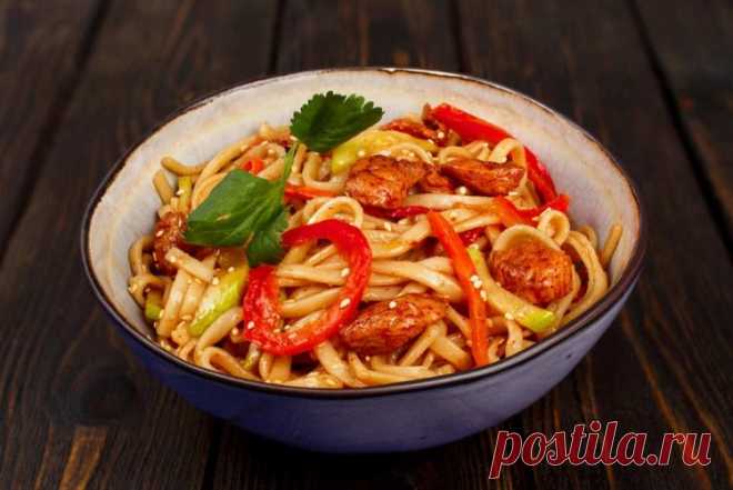 15 быстрых рецептов удона с курицей