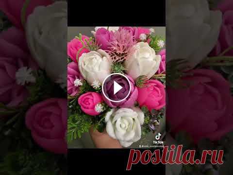 Мыльные букеты. Пионы. Тюльпаны Мыльные букеты. Пионы. Тюльпаны...