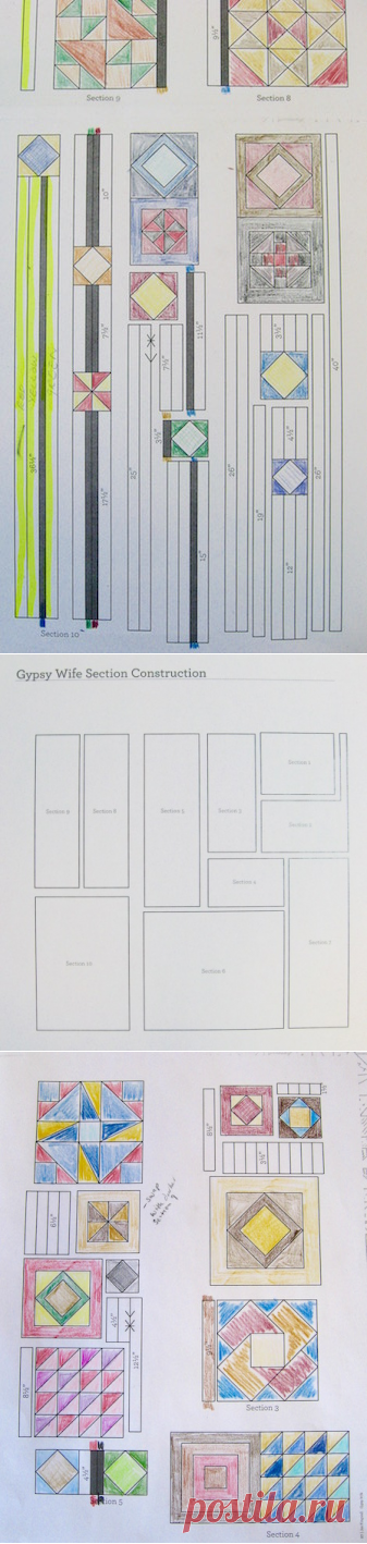A spot of planning with Gypsy Wife | ice bear quilts