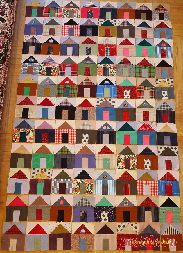 Проект уходящего года «Домики». Как я его делала. | Дедушкин дом | Яндекс Дзен