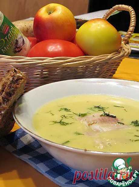 Картофельный суп-пюре с хреном и копченой форелью - кулинарный рецепт