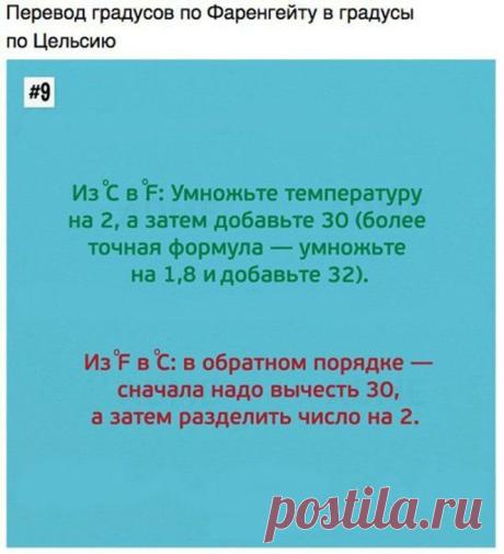 9 математических трюков, которые помогут с легкостью сделать нужный расчет!