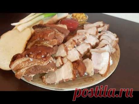 Если свиная грудинка то только так (свиная грудинка в луковой шелухе) #свинаягрудинка #грудинка