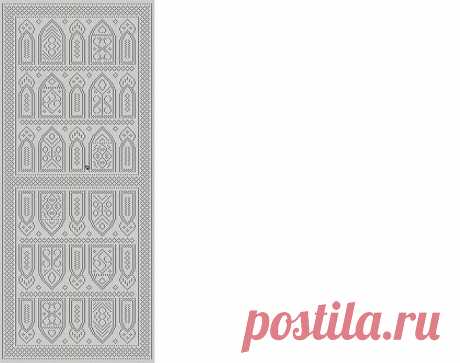 Ravelry: Hawa Mahal Stole pattern by Sylvie Beez