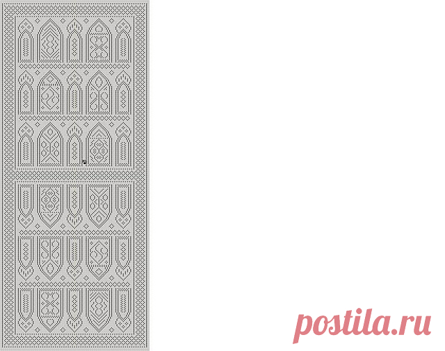 Ravelry: Hawa Mahal Stole pattern by Sylvie Beez