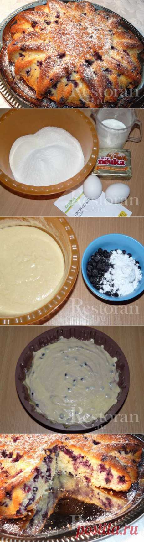 Манник с черникой