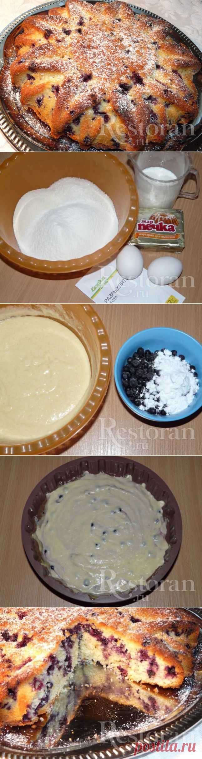 Манник с черникой