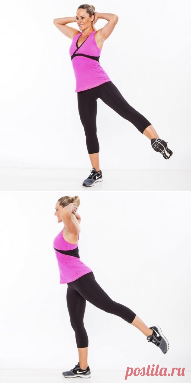 Тренировка для круглой и упругой попы без приседаний